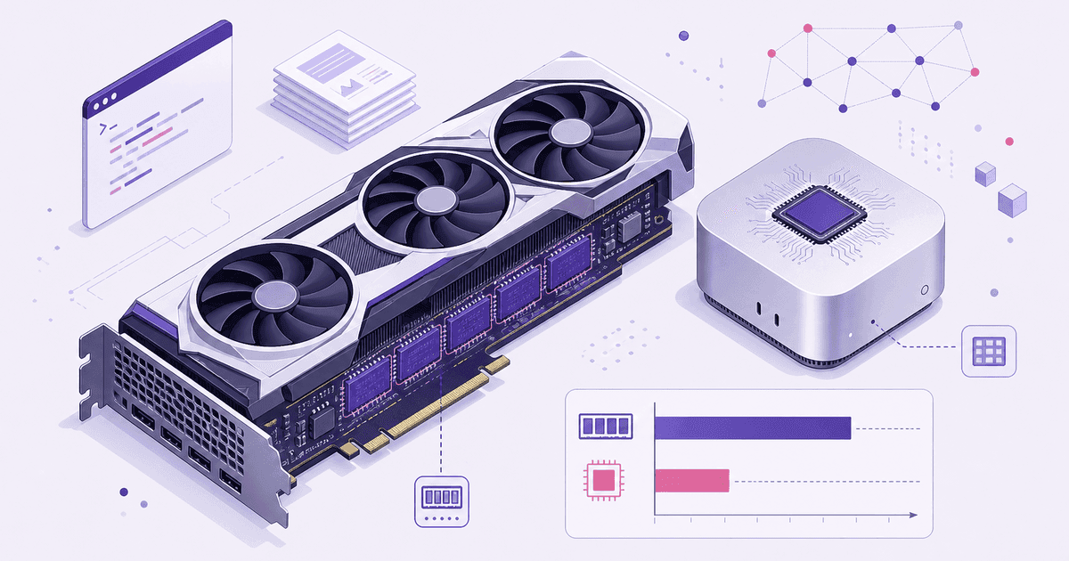 ローカルLLMを動かすPC・GPUの選び方｜VRAMから逆算する構成と予算