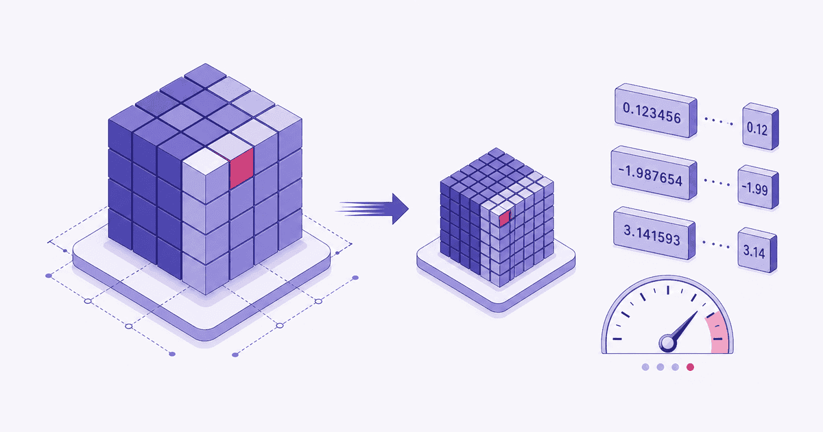 量子化(quantization)とは｜LLMを軽く・速く・安く動かすモデル圧縮の仕組み