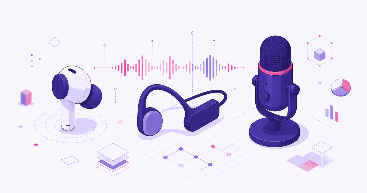 音声AIエージェントと話すためのヘッドセット・マイクの選び方｜ハンズフリー対話を実務で使う