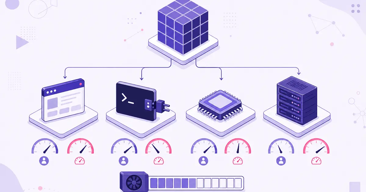 ローカルLLMの実行環境を比較｜Ollama・LM Studio・llama.cpp・vLLMの選び方